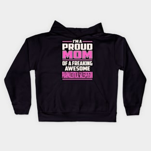 Proud MOM Pharmaceutical Salesperson Kids Hoodie